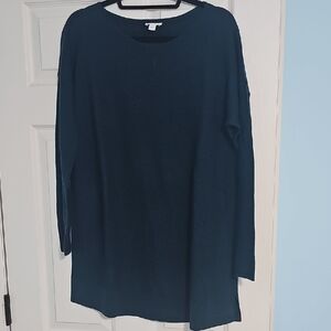 J. Jill Green Crew Neck Sweater